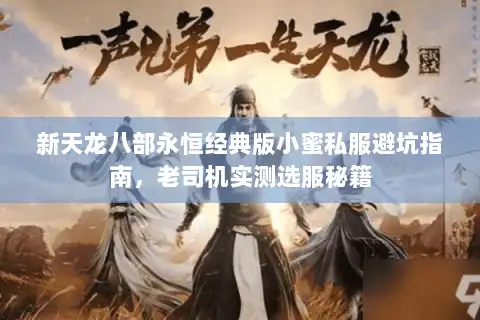 新天龙八部永恒经典版小蜜私服避坑指南，老司机实测选服秘籍
