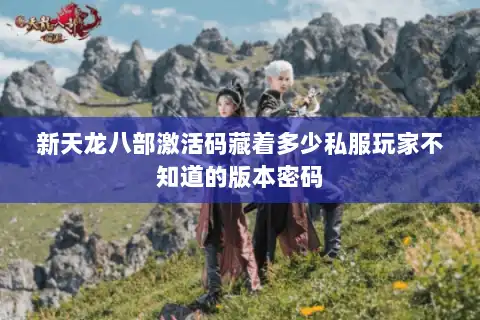 新天龙八部激活码藏着多少私服玩家不知道的版本密码 新天龙八部激活码藏着多少私服玩家不知道的版本密码