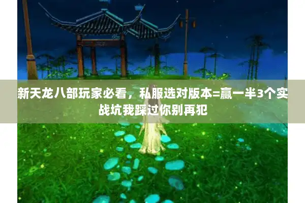 新天龙八部玩家必看，私服选对版本=赢一半3个实战坑我踩过你别再犯