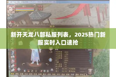 新开天龙八部私服列表，2025热门新服实时入口速抢