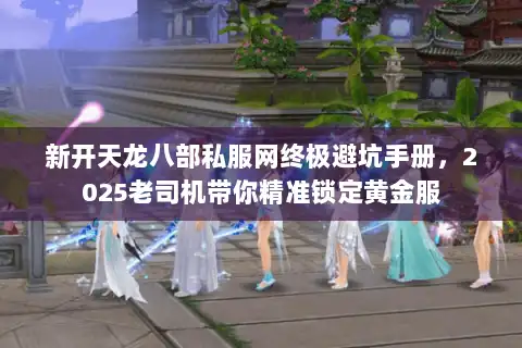 新开天龙八部私服网终极避坑手册,2025老司机带你精准锁定黄金服 新开天龙八部私服网终极避坑手册,2025老司机带你精准锁定黄金服