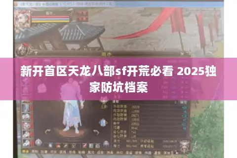 新开首区天龙八部sf开荒必看 2025独家防坑档案