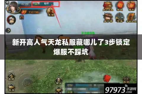 新开高人气天龙私服藏哪儿了3步锁定爆服不踩坑