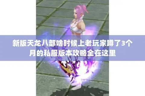 新版天龙八部啥时候上老玩家蹲了3个月的私服版本攻略全在这里