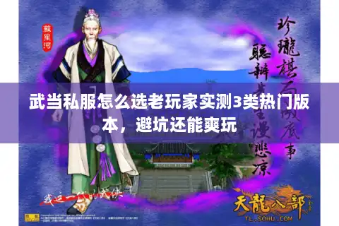 武当私服怎么选老玩家实测3类热门版本，避坑还能爽玩