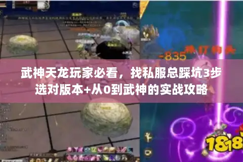 武神天龙玩家必看，找私服总踩坑3步选对版本+从0到武神的实战攻略
