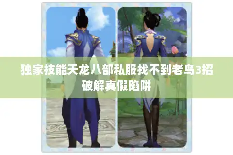 独家技能天龙八部私服找不到老鸟3招破解真假陷阱