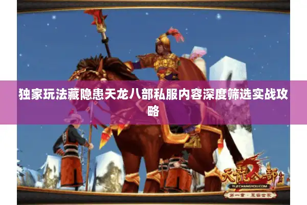 独家玩法藏隐患天龙八部私服内容深度筛选实战攻略