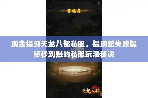 现金提现天龙八部私服，提现总失败揭秘秒到账的私服玩法秘诀