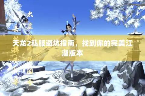 天龙2私服避坑指南，找到你的完美江湖版本