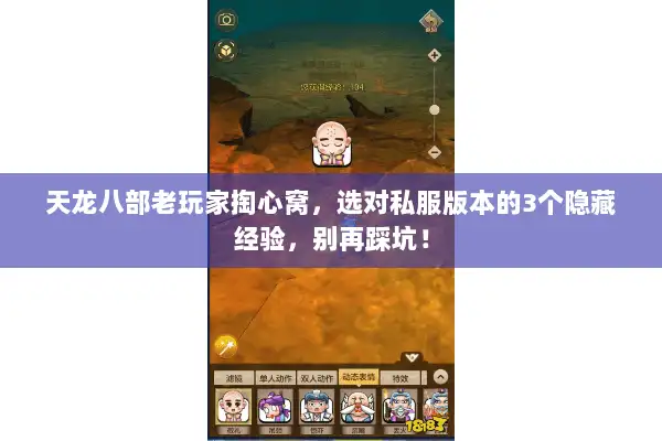 天龙八部老玩家掏心窝，选对私服版本的3个隐藏经验，别再踩坑！