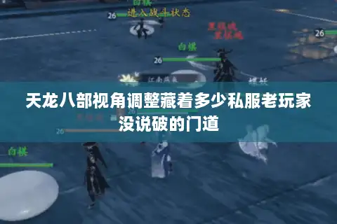 天龙八部视角调整藏着多少私服老玩家没说破的门道 天龙八部视角调整藏着多少私服老玩家没说破的门道