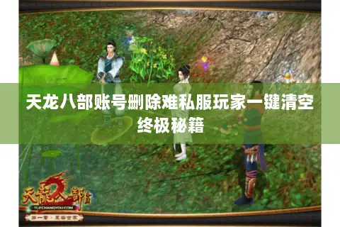 天龙八部账号删除难私服玩家一键清空终极秘籍