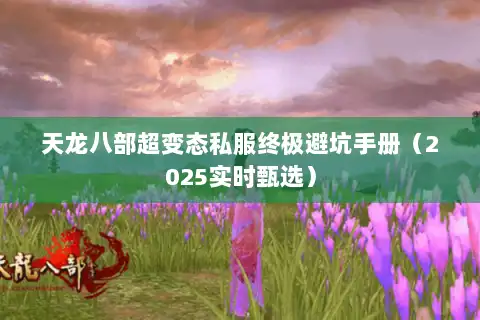 天龙八部超变态私服终极避坑手册(2025实时甄选) 天龙八部超变态私服终极避坑手册(2025实时甄选)