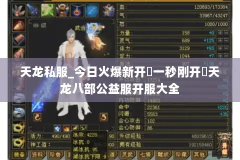 天龙私服_今日火爆新开▷一秒刚开◁天龙八部公益服开服大全