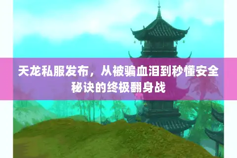 天龙私服发布，从被骗血泪到秒懂安全秘诀的终极翻身战