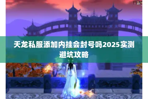 天龙私服添加内挂会封号吗2025实测避坑攻略