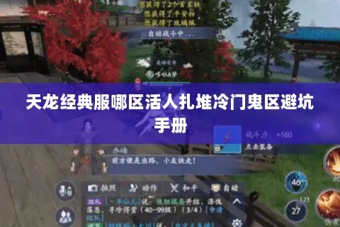 天龙经典服哪区活人扎堆冷门鬼区避坑手册