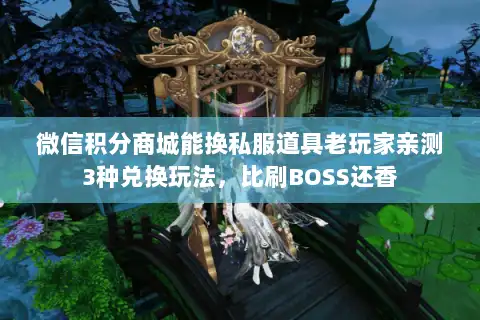 微信积分商城能换私服道具老玩家亲测3种兑换玩法,比刷BOSS还香 微信积分商城能换私服道具老玩家亲测3种兑换玩法,比刷BOSS还香
