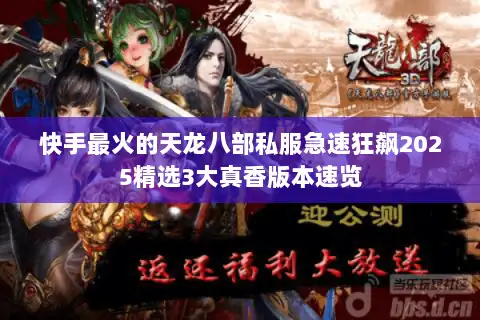 快手最火的天龙八部私服急速狂飙2025精选3大真香版本速览