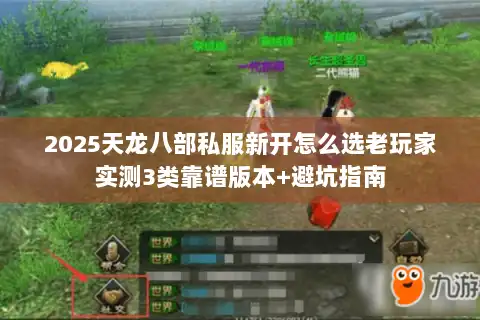 2025天龙八部私服新开怎么选老玩家实测3类靠谱版本+避坑指南