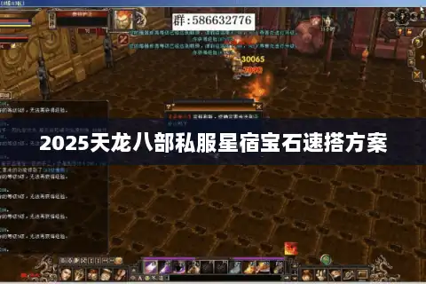 2025天龙八部私服星宿宝石速搭方案