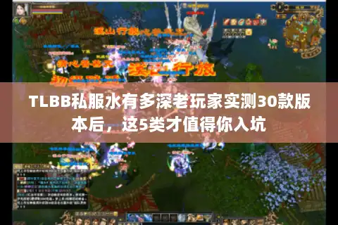 TLBB私服水有多深老玩家实测30款版本后,这5类才值得你入坑 TLBB私服水有多深老玩家实测30款版本后,这5类才值得你入坑
