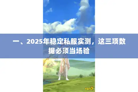 一、2025年稳定私服实测，这三项数据必须当场验