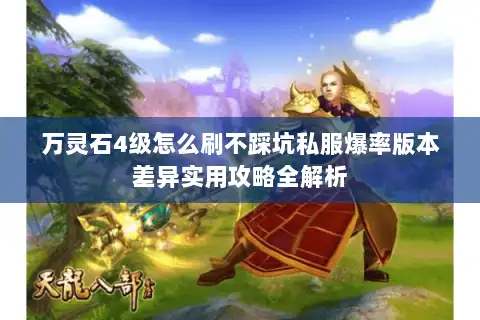 万灵石4级怎么刷不踩坑私服爆率版本差异实用攻略全解析