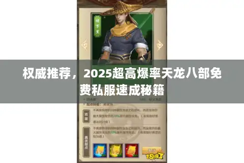 权威推荐，2025超高爆率天龙八部免费私服速成秘籍