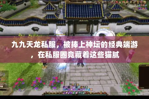 九九天龙私服，被捧上神坛的经典端游，在私服圈竟藏着这些猫腻