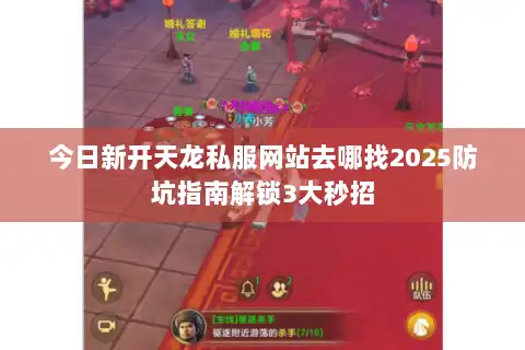 今日新开天龙私服网站去哪找2025防坑指南解锁3大秒招