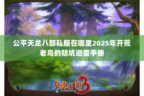 公平天龙八部私服在哪里2025年开荒老鸟的防坑避雷手册 公平天龙八部私服在哪里2025年开荒老鸟的防坑避雷手册