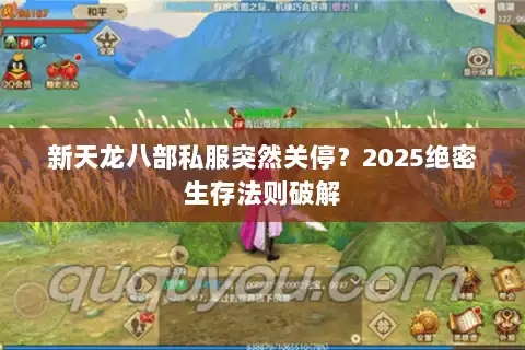 新天龙八部私服突然关停？2025绝密生存法则破解