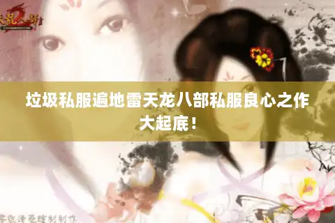 垃圾私服遍地雷天龙八部私服良心之作大起底！