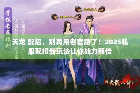 天龙 配招，别再用老套路了！2025私服配招新玩法让你战力翻倍