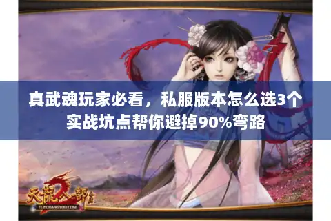 真武魂玩家必看，私服版本怎么选3个实战坑点帮你避掉90%弯路