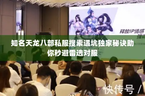 知名天龙八部私服搜索遇坑独家秘诀助你秒避雷选对服