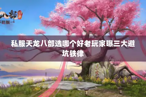 私服天龙八部选哪个好老玩家曝三大避坑铁律