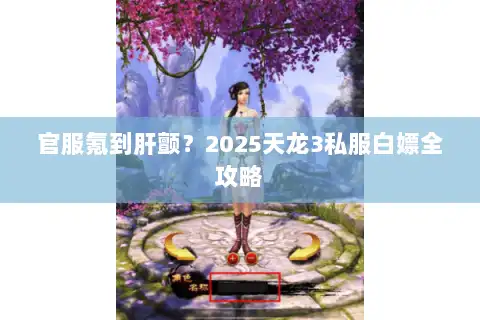 官服氪到肝颤？2025天龙3私服白嫖全攻略