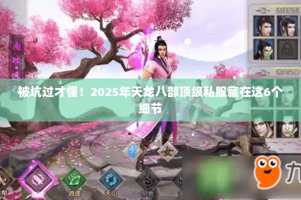 被坑过才懂！2025年天龙八部顶级私服藏在这6个细节