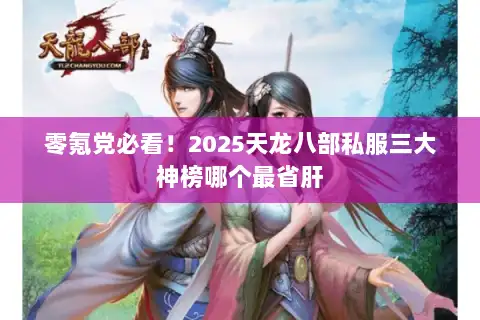零氪党必看！2025天龙八部私服三大神榜哪个最省肝