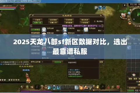 2025天龙八部sf新区数据对比，选出最靠谱私服