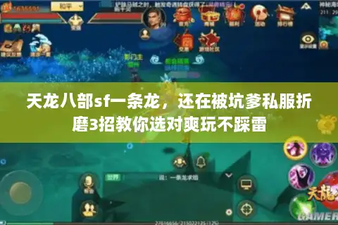 天龙八部sf一条龙，还在被坑爹私服折磨3招教你选对爽玩不踩雷