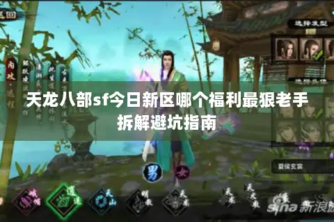 天龙八部sf今日新区哪个福利最狠老手拆解避坑指南