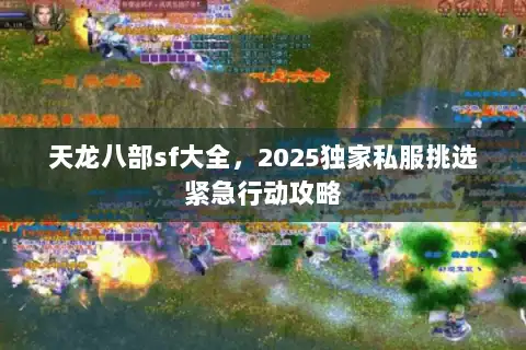 天龙八部sf大全，2025独家私服挑选紧急行动攻略