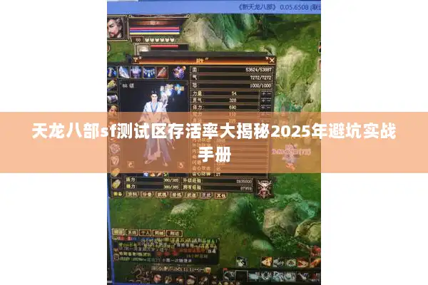 天龙八部sf测试区存活率大揭秘2025年避坑实战手册 天龙八部sf测试区存活率大揭秘2025年避坑实战手册