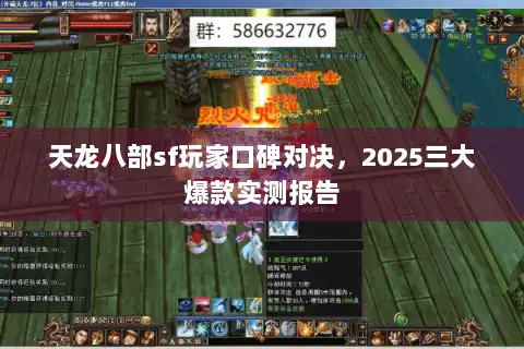 天龙八部sf玩家口碑对决，2025三大爆款实测报告