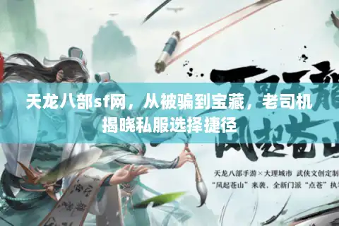 天龙八部sf网，从被骗到宝藏，老司机揭晓私服选择捷径