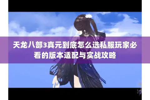 天龙八部3真元到底怎么选私服玩家必看的版本适配与实战攻略 天龙八部3真元到底怎么选私服玩家必看的版本适配与实战攻略